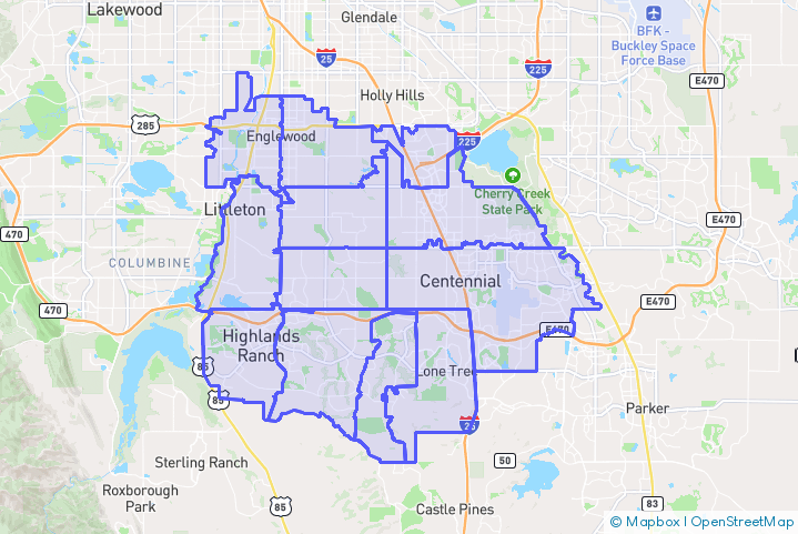 Service Area Map