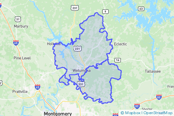 Service Area Map