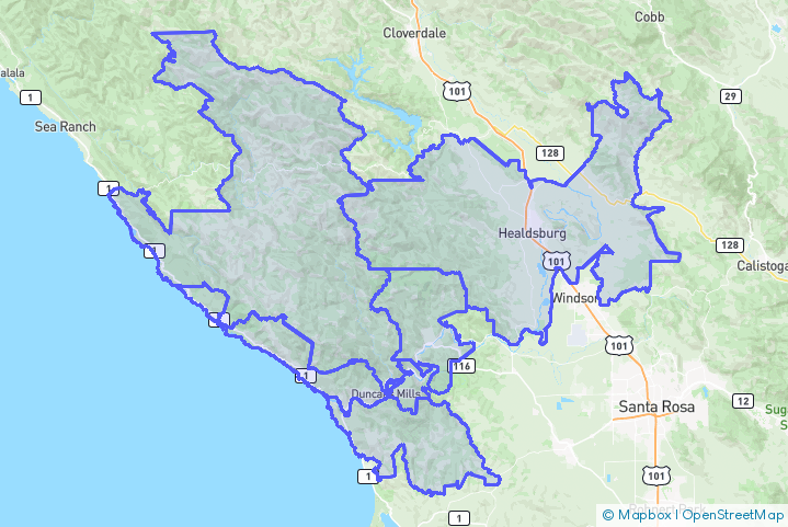 Service Area Map