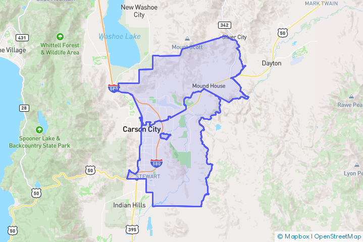 Service Area Map