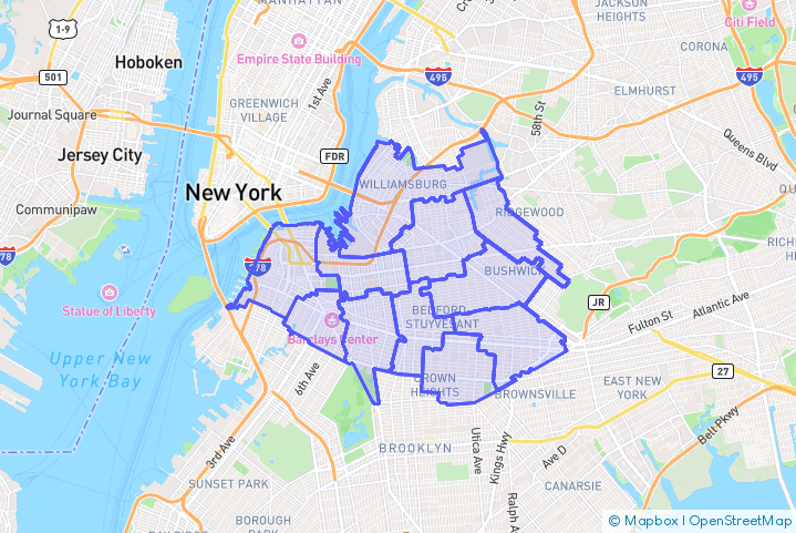 Service Area Map