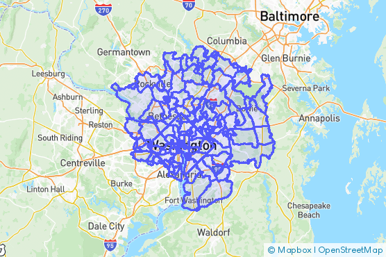 Service Area Map