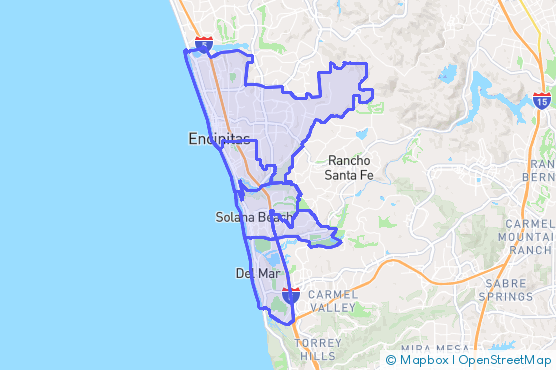 Service Area Map