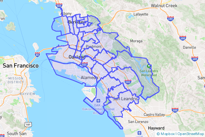 Service Area Map