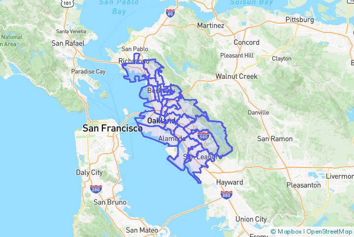 Service Area Map