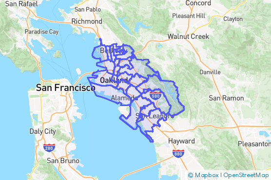 Service Area Map