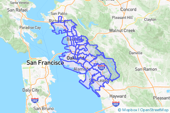 Service Area Map