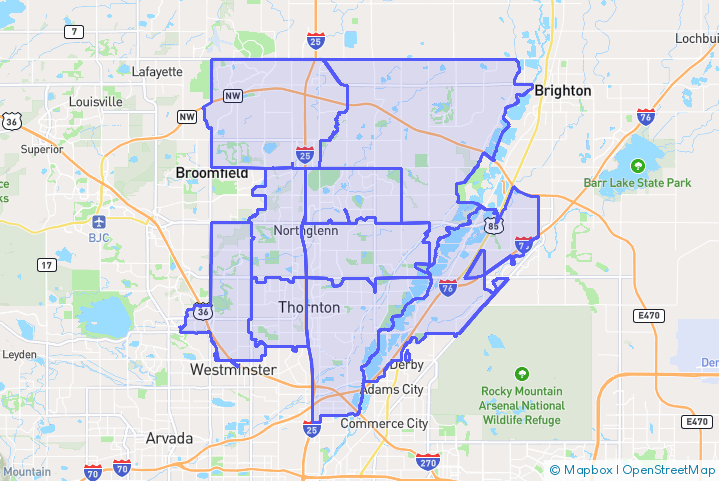 Service Area Map
