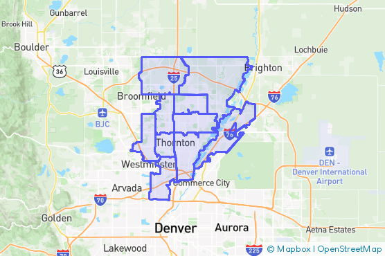 Service Area Map