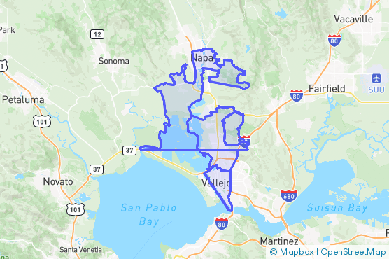 Service Area Map