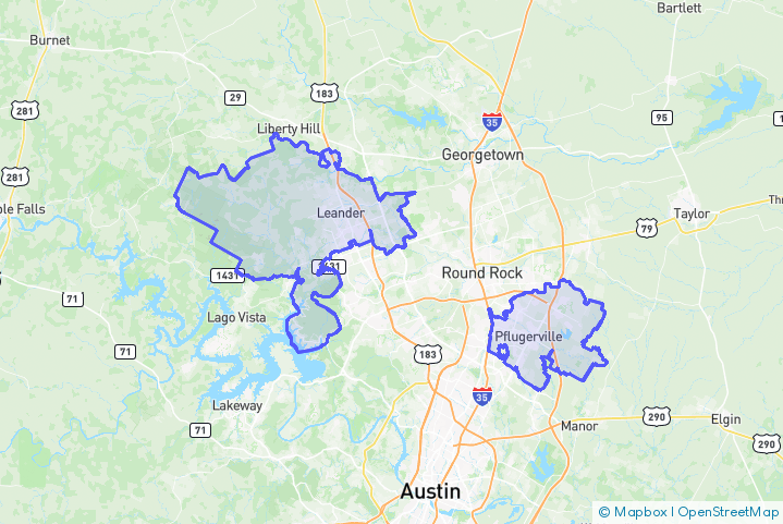 Service Area Map
