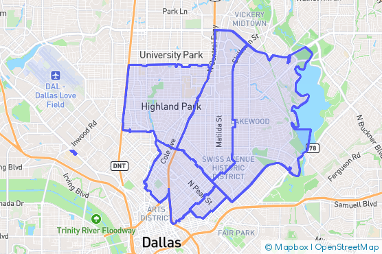 Service Area Map