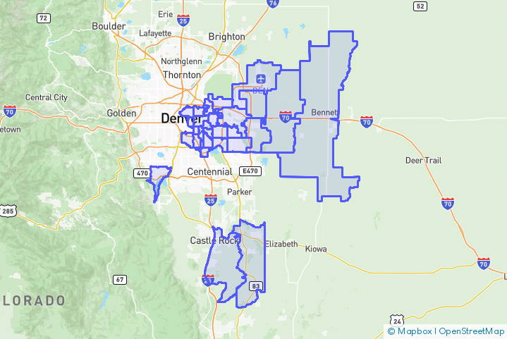 Service Area Map