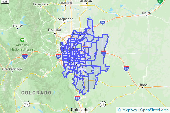 Service Area Map