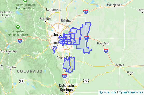 Service Area Map