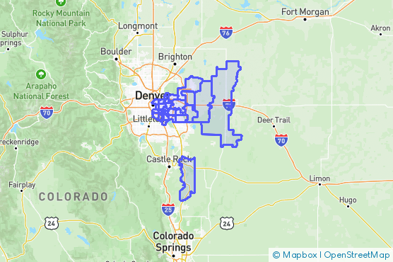 Service Area Map