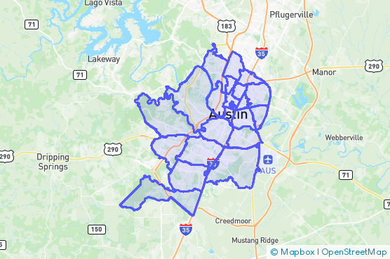 Service Area Map