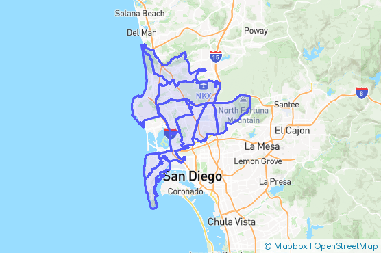 Service Area Map