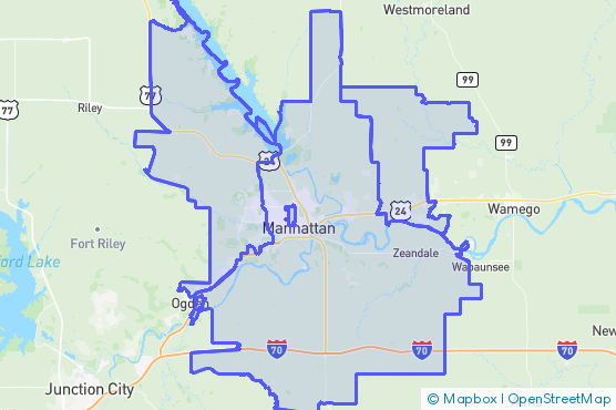 Service Area Map