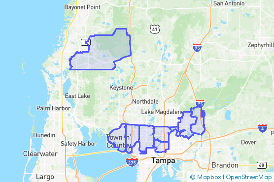 Service Area Map