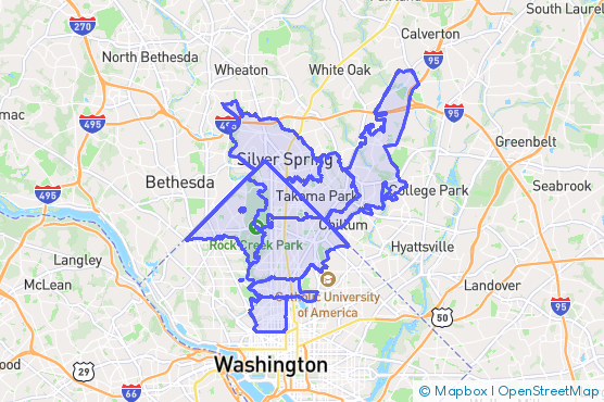 Service Area Map