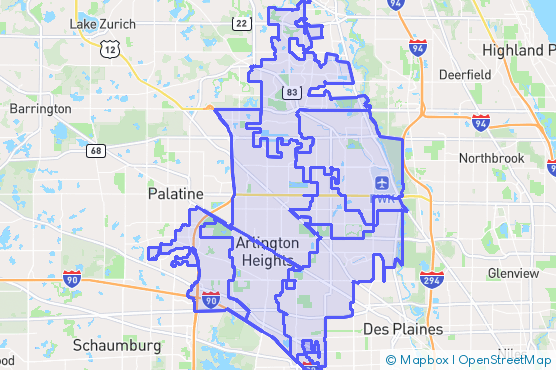 Service Area Map