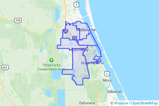 Service Area Map
