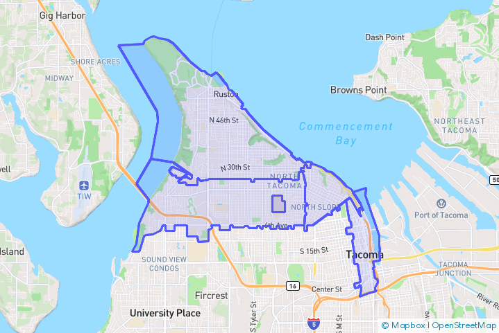 Service Area Map