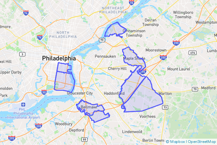 Service Area Map