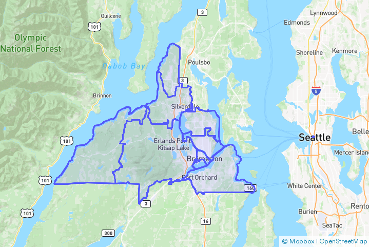 Service Area Map