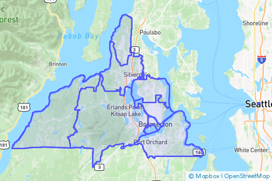 Service Area Map