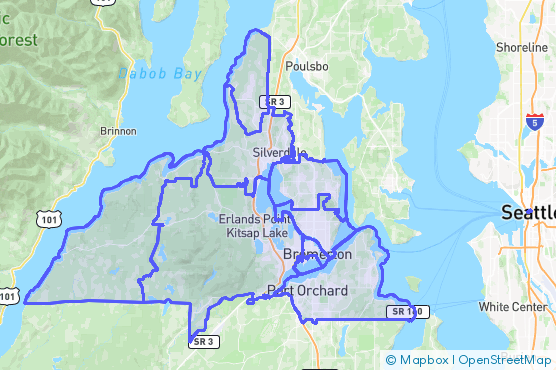 Service Area Map
