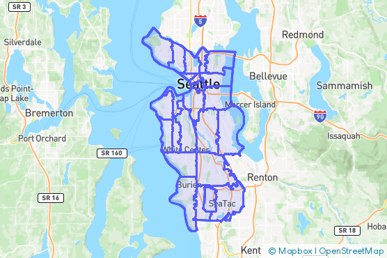 Service Area Map