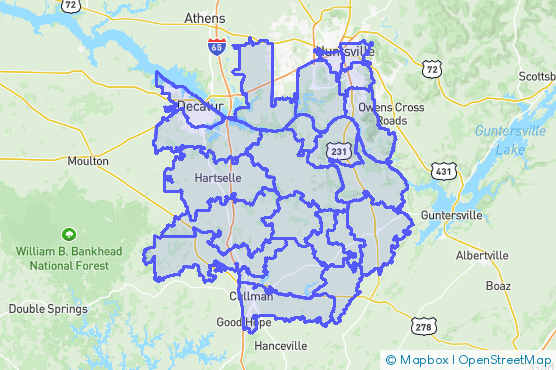 Service Area Map