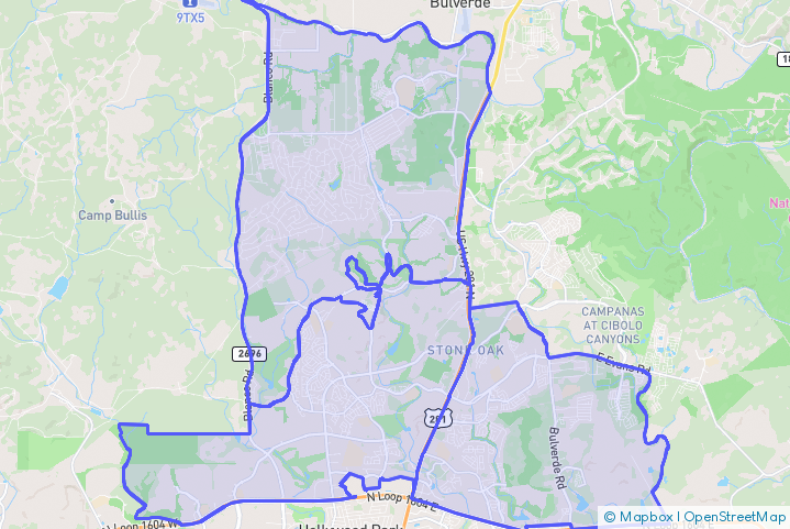 Service Area Map