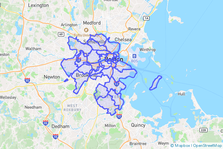 Service Area Map