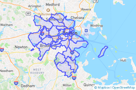 Service Area Map