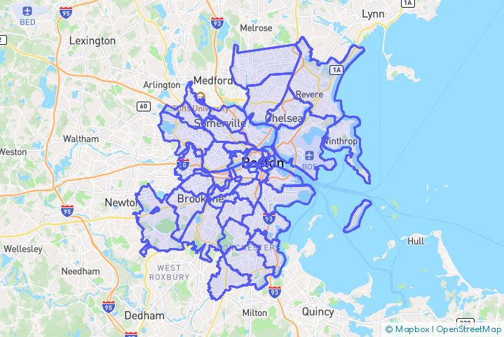 Service Area Map