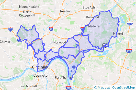 Service Area Map