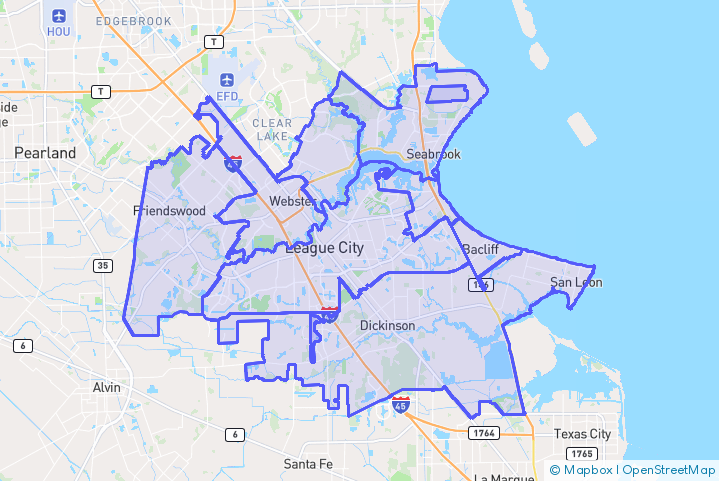 Service Area Map