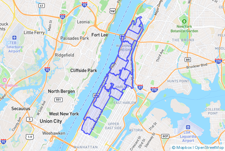 Service Area Map
