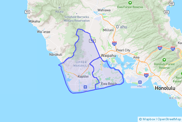 Service Area Map