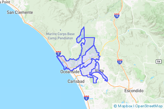 Service Area Map