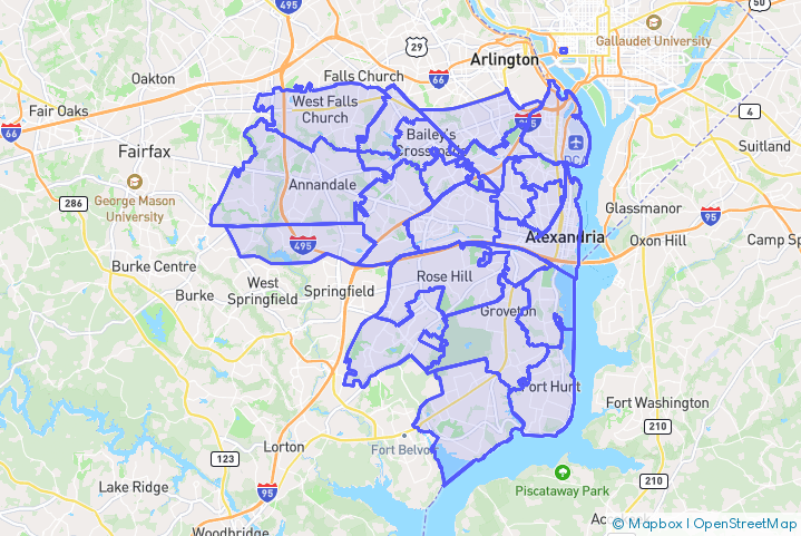 Service Area Map
