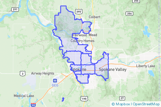 Service Area Map