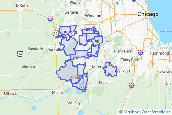 Service Area Map