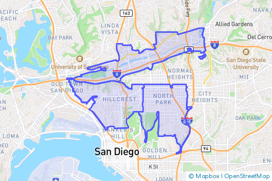 Service Area Map