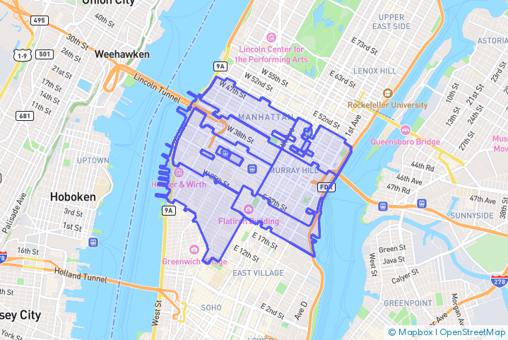 Service Area Map