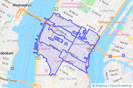 Service Area Map