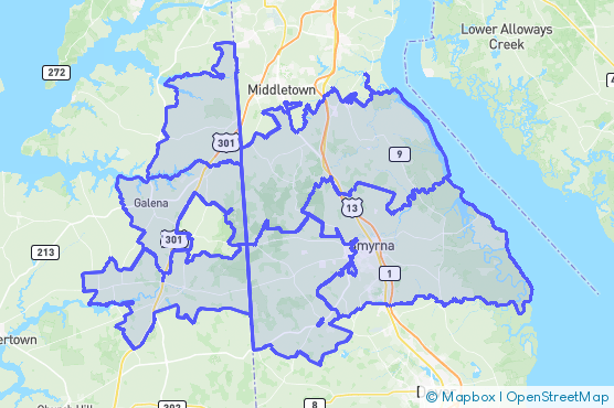 Service Area Map